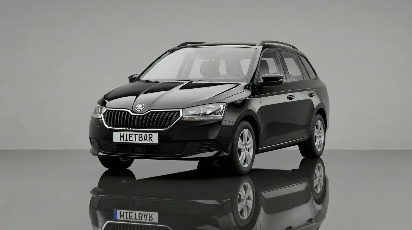 Skoda Fabia Kombi mieten Schweiz - Viel Stauraum & Komfort